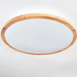 Luminaires Scandinaves-hofstein Nogueira Plafonnier, Panel LED Blanc, 1 lumière, Télécommandes