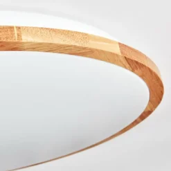 Luminaires Scandinaves-hofstein Nogueria Plafonnier, Panel LED Blanc, 1 lumière, Télécommandes