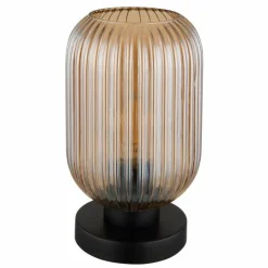 Luminaires Globo Lighting Normy Lampe à poser Noir, 1 lumière