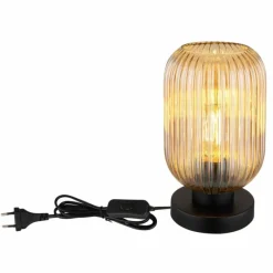 Luminaires Globo Lighting Normy Lampe à poser Noir, 1 lumière