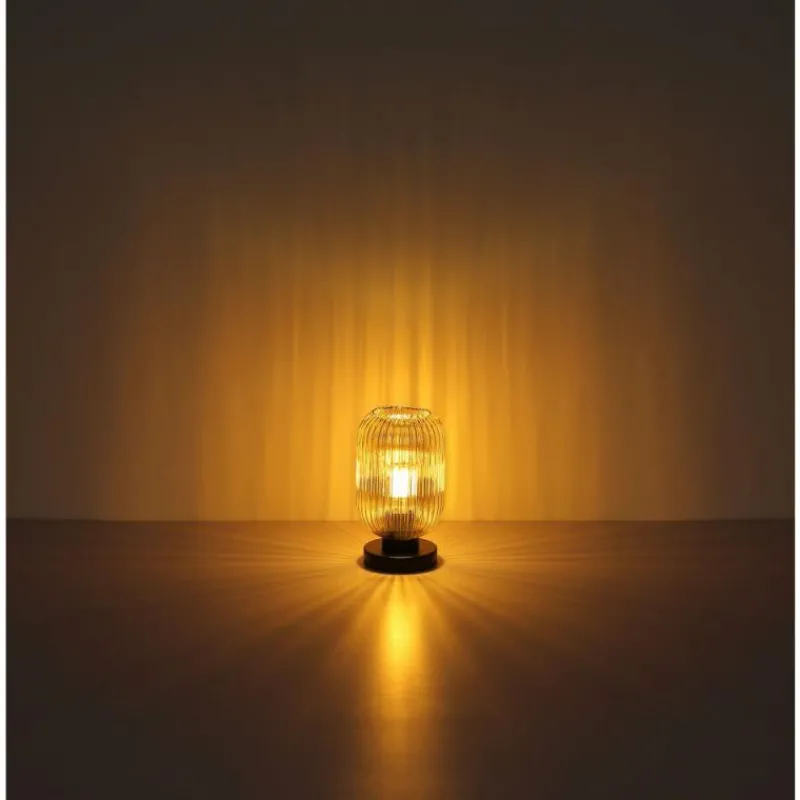 Luminaires Globo Lighting Normy Lampe à poser Noir, 1 lumière