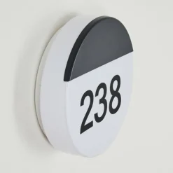 hofstein Numéro d'adresse éclairé Eppeland LED Noir, 1 lumière