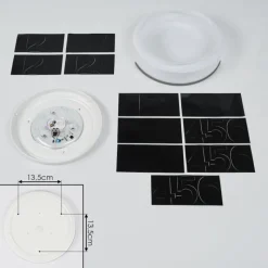 hofstein Numéro d'adresse éclairé Eppeland LED Anthracite, 1 lumière