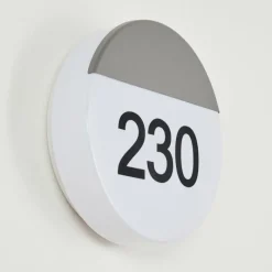 hofstein Numéro d'adresse éclairé Eppeland LED Anthracite, 1 lumière