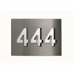 Luminaires Albert Leuchten Numéros de maison Albert 977 Acier inoxydable