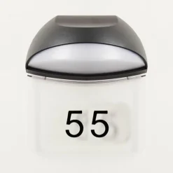 hofstein Numéros de maison éclairé Tanguro LED Noir, 1 lumière