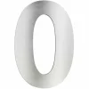 Luminaires LCD Numéros de maison LCD 0 Acier inoxydable