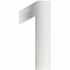 Luminaires LCD Numéros de maison LCD 1 Acier inoxydable