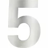 Luminaires LCD Numéros de maison LCD 5 Acier inoxydable