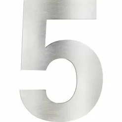 Luminaires LCD Numéros de maison LCD 5 Acier inoxydable