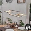 hofstein Odeon Suspension, Suspension LED Argenté, 3 lumières* Suspensions