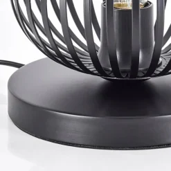 Lampes Industrielles-hofstein Oravi Lampe à poser Noir, 1 lumière