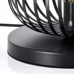 hofstein Oravi Lampe à poser Noir, 1 lumière