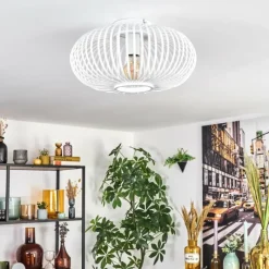 Luminaires Scandinaves-hofstein Oravi Plafonnier Blanc, 1 lumière