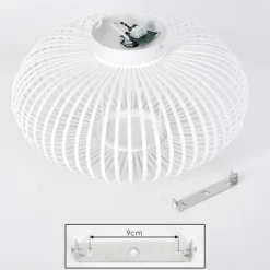 Luminaires Scandinaves-hofstein Oravi Plafonnier Blanc, 1 lumière
