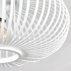 Luminaires Scandinaves-hofstein Oravi Plafonnier Blanc, 1 lumière