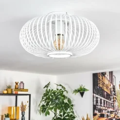 Luminaires Scandinaves-hofstein Oravi Plafonnier Blanc, 1 lumière