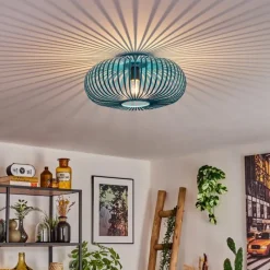 hofstein Oravi Plafonnier Bleu, 1 lumière