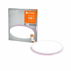 Luminaires Ledvance ORBIS Applique murale / Plafonnier LED Blanc, 1 lumière, Changeur de couleurs