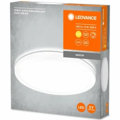 Luminaires Ledvance ORBIS Applique murale / Plafonnier LED Blanc, 1 lumière* Éclairage Led