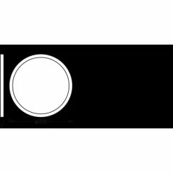 Luminaires Ledvance ORBIS Applique murale / Plafonnier LED Noir, 1 lumière* Éclairage Led