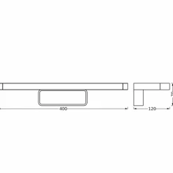 Luminaires Ledvance Orbis Luminaire de salle de bain LED Chrome, 1 lumière* Éclairage Led