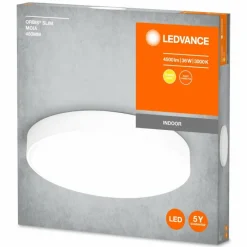 Luminaires Ledvance Orbis Plafonnier LED Blanc, 1 lumière* Éclairage Led
