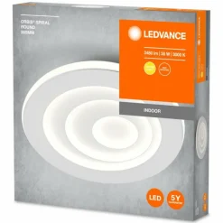 Luminaires Ledvance Orbis Plafonnier LED Blanc, 1 lumière* Éclairage Led