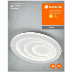 Luminaires Ledvance Orbis Plafonnier LED Blanc, 1 lumière* Éclairage Led