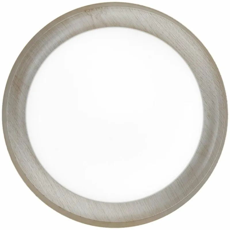 Lampes En Bois-Luminaires Ledvance Orbis Plafonnier Couleur bois, 2 lumières