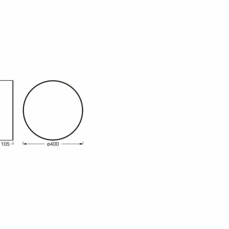 Luminaires Ledvance Orbis Plafonnier Brun, 3 lumières* Plafonniers