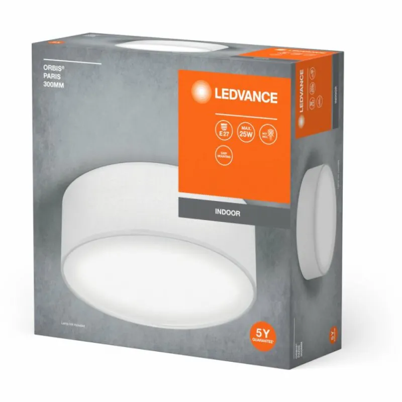 Luminaires Ledvance Orbis Plafonnier Blanc, 1 lumière* Plafonniers