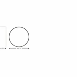 Luminaires Ledvance Orbis Plafonnier Noir, 3 lumières* Plafonniers