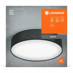 Luminaires Ledvance Orbis Plafonnier Noir, 3 lumières* Plafonniers