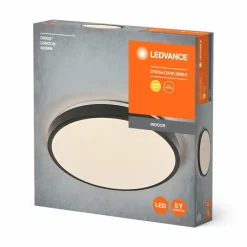 Luminaires Ledvance Orbis Plafonnier LED Noir, 1 lumière* Éclairage Led