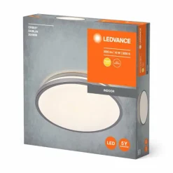 Luminaires Ledvance Orbis Plafonnier LED Argenté, 1 lumière* Éclairage Led