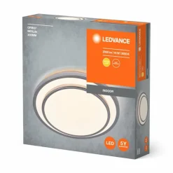 Luminaires Ledvance Orbis Plafonnier LED Argenté, 1 lumière* Éclairage Led