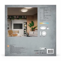 Luminaires Ledvance Orbis Plafonnier LED Argenté, 1 lumière* Éclairage Led