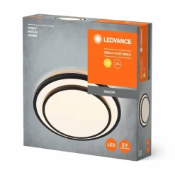 Luminaires Ledvance Orbis Plafonnier LED Noir, 1 lumière* Éclairage Led