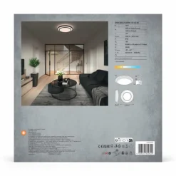 Luminaires Ledvance Orbis Plafonnier LED Noir, 1 lumière* Éclairage Led