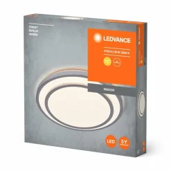 Luminaires Ledvance Orbis Plafonnier LED Argenté, 1 lumière* Éclairage Led