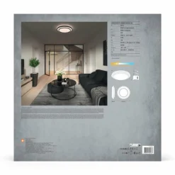 Luminaires Ledvance Orbis Plafonnier LED Noir, 1 lumière* Éclairage Led