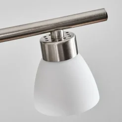 hofstein Ordan Suspension, Suspension LED Nickel mat, 4 lumières