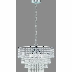 Luminaires Reality ORIENT Suspension Chrome, 3 lumières* Suspensions