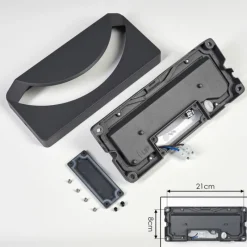 hofstein Orvalho Lampe murale d´extérieur Anthracite, 1 lumière