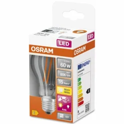 Luminaires Osram OSRAM LED DAYLIGHT LED E27 7,3 Watt 2700 Kelvin 806 Lumen