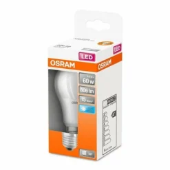 Luminaires Osram Osram LED E27 8,5 Watt 4000 Kelvin 806 Lumen