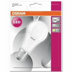 Luminaires Osram Osram LED E27 13 Watt 2700 Kelvin 1521 Lumen