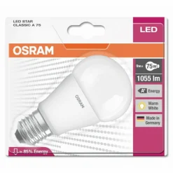 Luminaires Osram Osram LED E27 10 Watt 2700 Kelvin 1060 Lumen