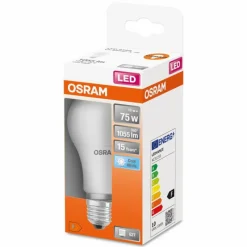 Luminaires Osram Osram LED E27 10,5 Watt 4000 Kelvin 1060 Lumen